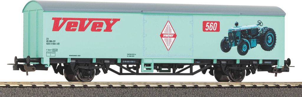 Piko 54306 Gedeckter Güterwagen "Hürlimann" SBB III