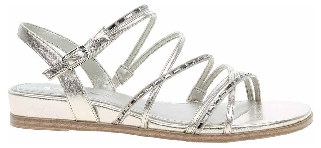 Tamaris Damensandalen 1-28103-42 Platinum 41 Produktbild 