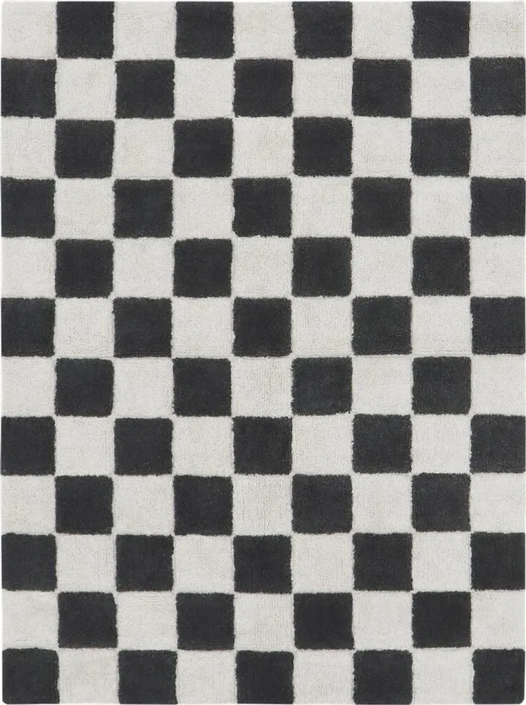 Tapis de cuisine 120x160 cm gris pour protéger sol et plan de travail