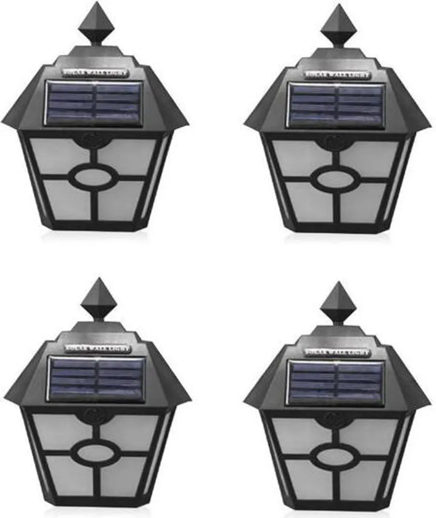 Lampe solaire extérieure LED effet flamme avec structure hexagonale