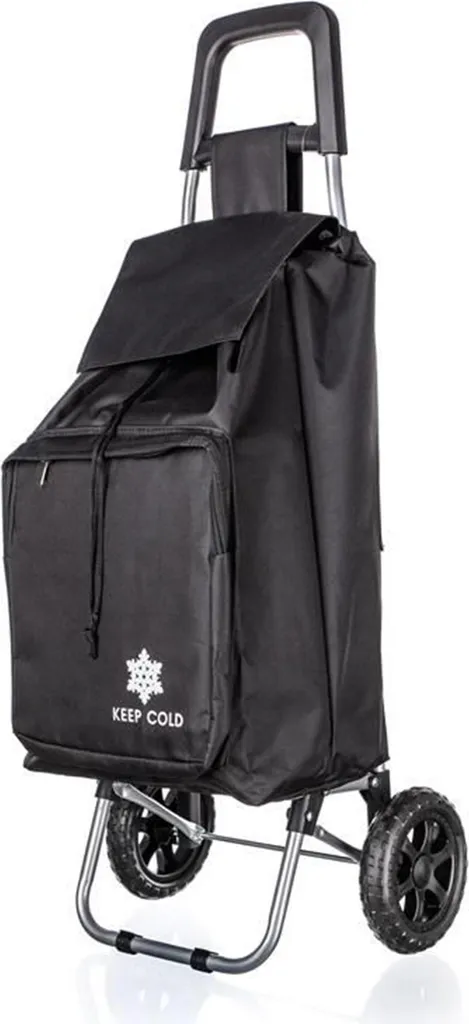 Chariot de course isotherme BRILANZ 91 cm idéal pour frais et surgelés