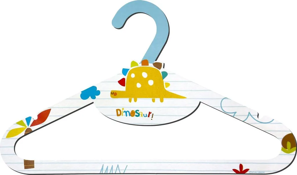 60 Grucce Per Bambini In Plastica Blu – Appendini Resistenti 27 Cm – Ideali Per Organizzare L’Armadio Dei Piccoli - 3