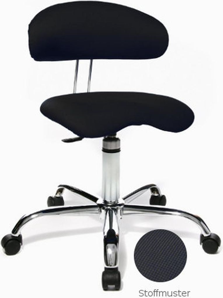 Topstar Drehhocker SITNESS 40 Rollhocker Arbeitshocker, Produktbild 