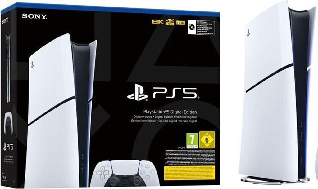 Konzola SONY PlayStation 5 Slim Digital Edition 1TB D Obrázok produktu 