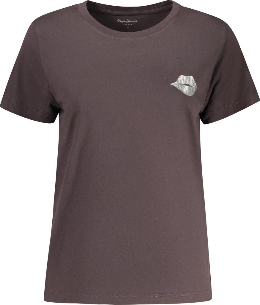 Damen Kurzarm-T-Shirt Schwarz aus 100% Nachhaltiger Baumwolle