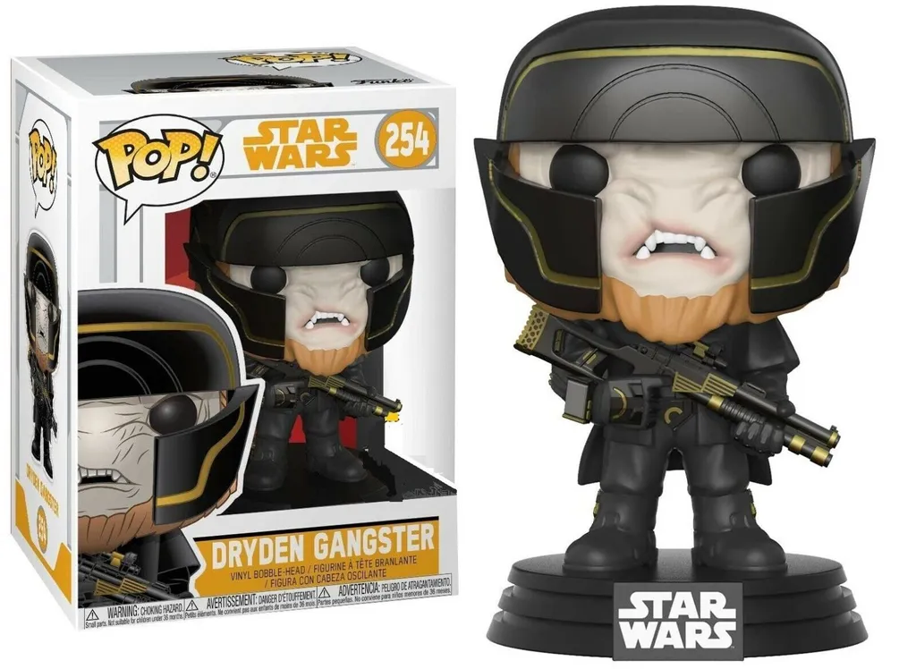 Figurine Star Wars Dryden Gangster 254 Idée Cadeau Geek Funko Pop 9cm