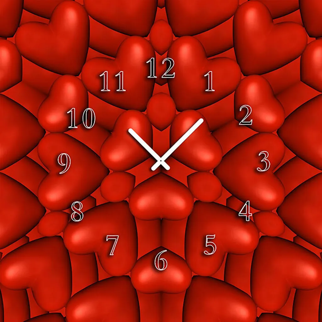 Dixtime 4276 Orologio Design 50x50 Moderno - Zero Rumore