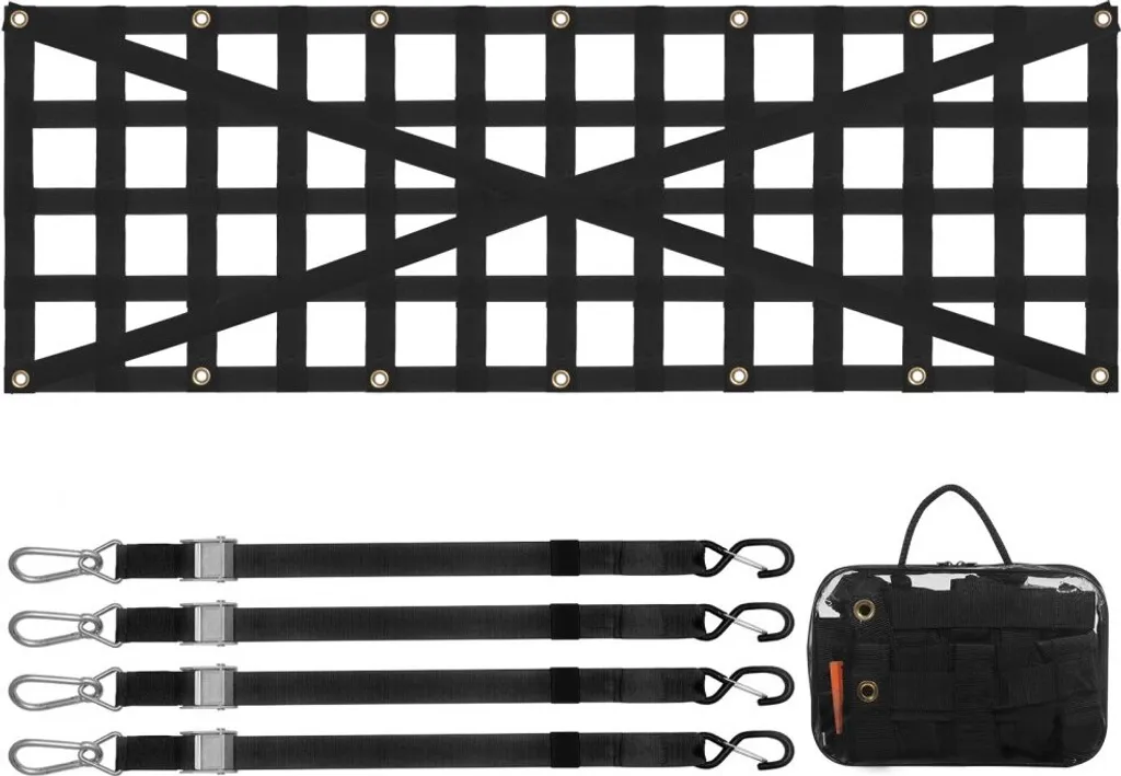 Tailgate Net haute résistance 272kg pour benne - Filet de protection