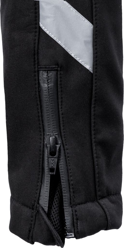 Arbeitsjacke JOB-Zimmerer-Sommer-Soft Shell Jacke schwarz 4XL