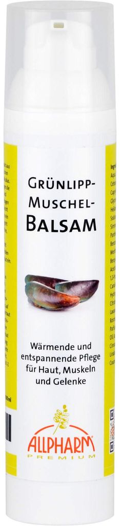 ALLPHARM Grünlippmuschel-Balsam, 100 ml Creme