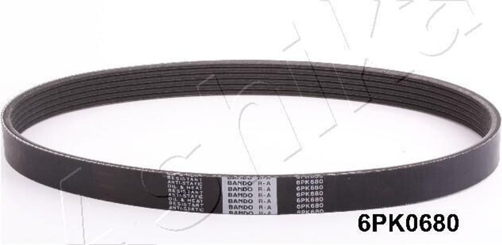 ASHIKA Keilrippenriemen 680mm für NISSAN MICRA II (K11) 112-6PK680
