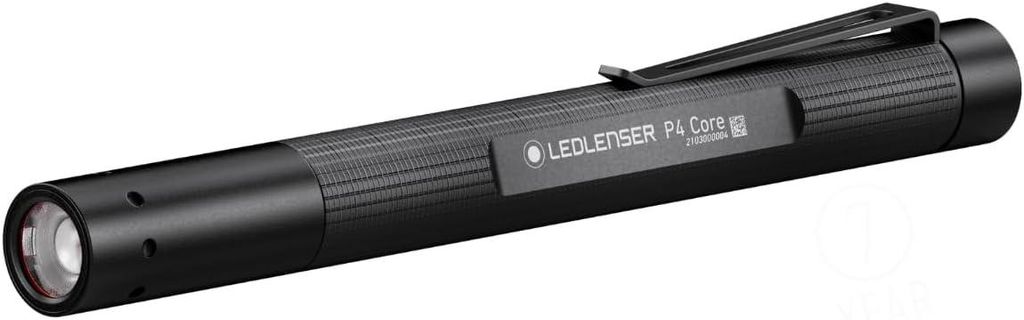 LED Stift Taschenlampe ultrakompakt & leicht, Advanced Focus System, bis 200 Lumen, 6h Laufzeit, wiederaufladbar per Micro USB, Clip, Outdoor Camping!