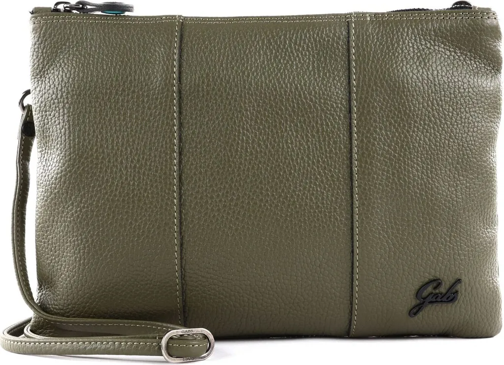 Gabs Beyonce Shoulderbag Military : Sac à bandoulière en cuir olive