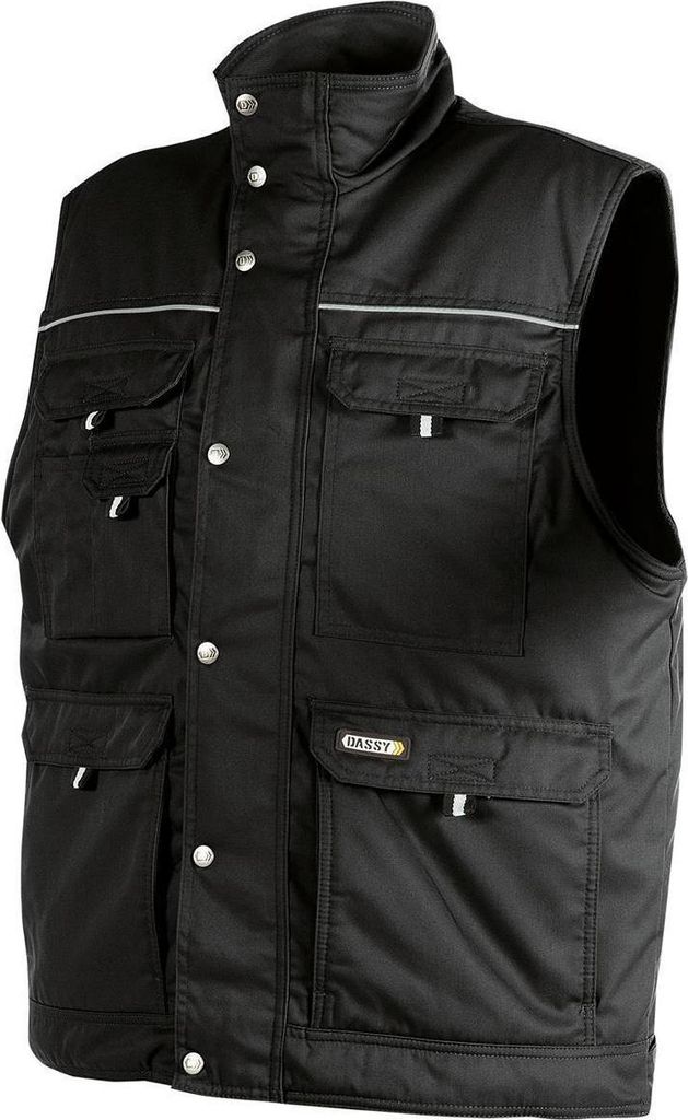 DASSY® Mons Weste SCHWARZ Gr.XS Länge: STANDARD Produktbild 