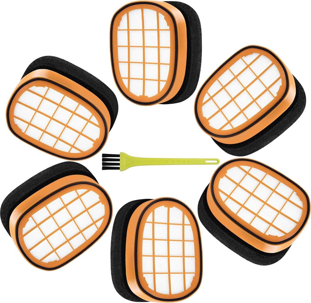 PARTSEE Filter für Philips SpeedPro Max Akkusauger, Ersatzfilter Zubehör für Philips Staubsauger FC6812 FC6813 FC6822 FC6823 FC6826 FC6901-FC690...