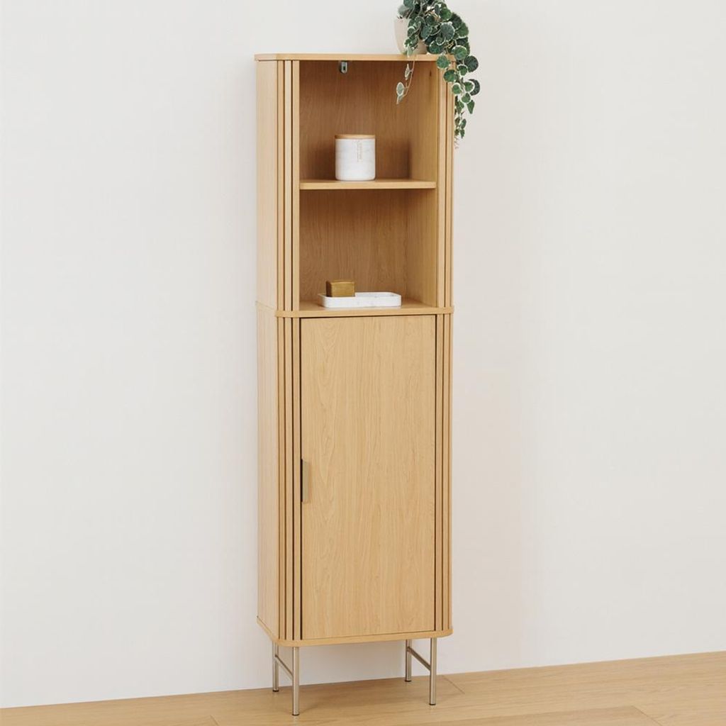 Eazy Living Badezimmer Hochschrank Tania Holzoptik