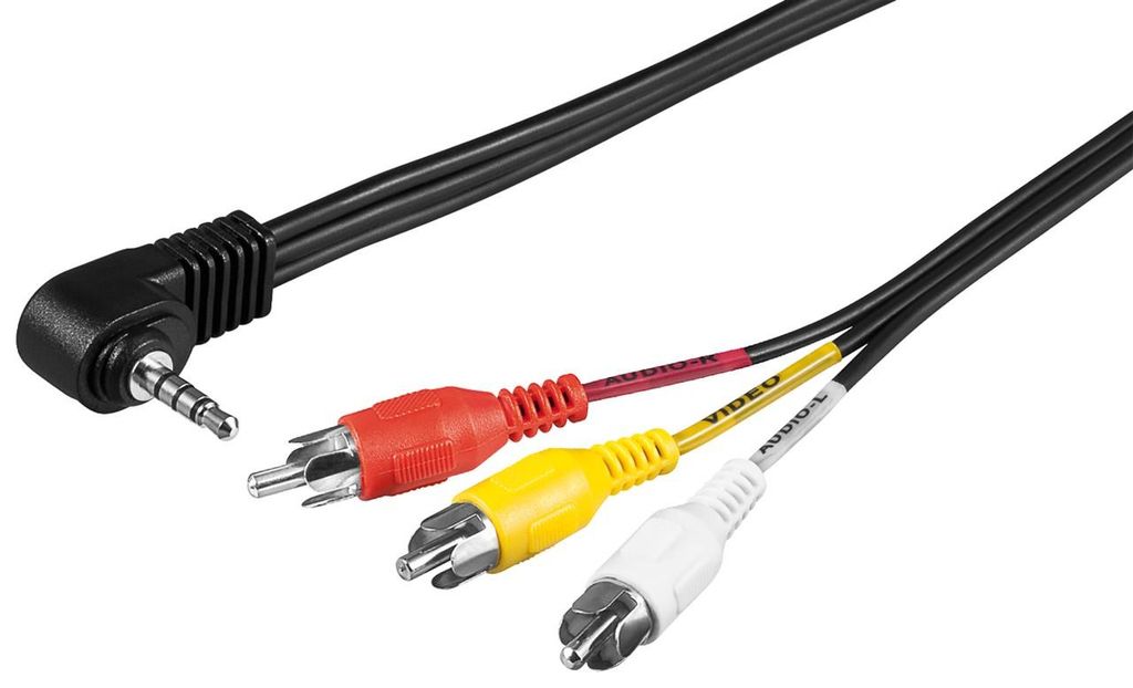 Goobay AVK 199-150 1.5m, 3.5mm, Męska, 3 x RCA, Męska, 1,5 Zdjęcie produktu 