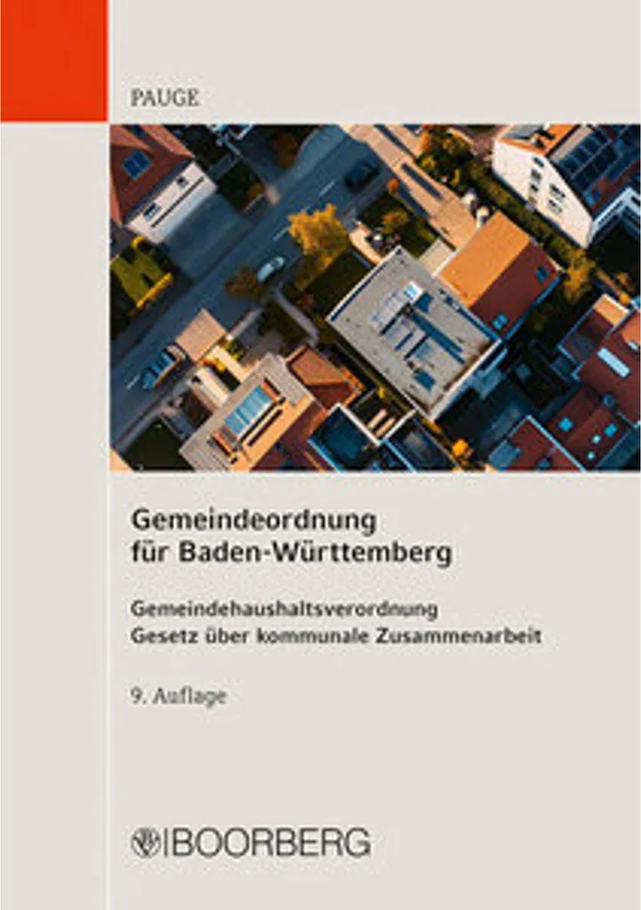 Code de règlement communal Bade-Wurtemberg - Édition 2026 Officielle