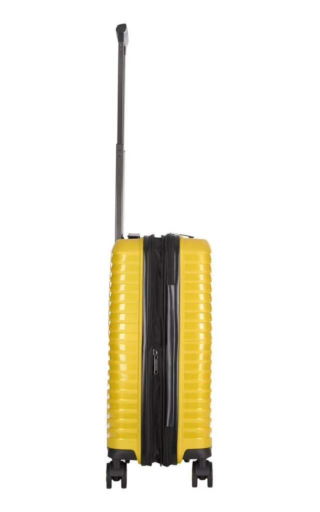 Valise Stratic Bright+ Trolley Expensible Jaune Gold 56cm Rigide - 4