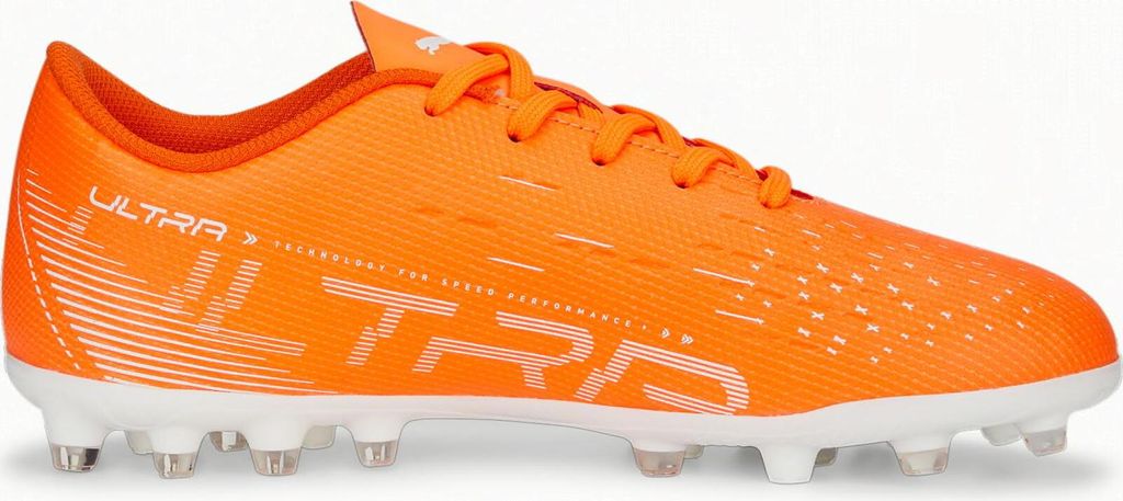 PUMA ULTRA PLAY MG Jr ULTRA ORANGE-PUMA WHITE-BL 38