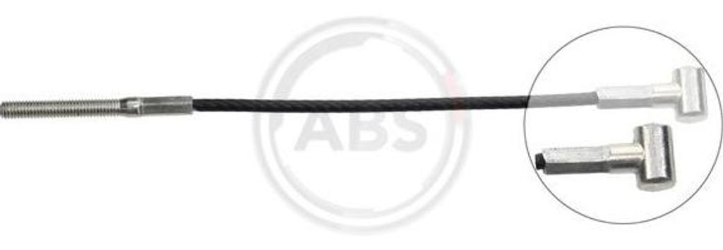 A.B.S. K19741 Seilzug, Handbremse OE 36402AX000 kompatibel mit Note, Micra