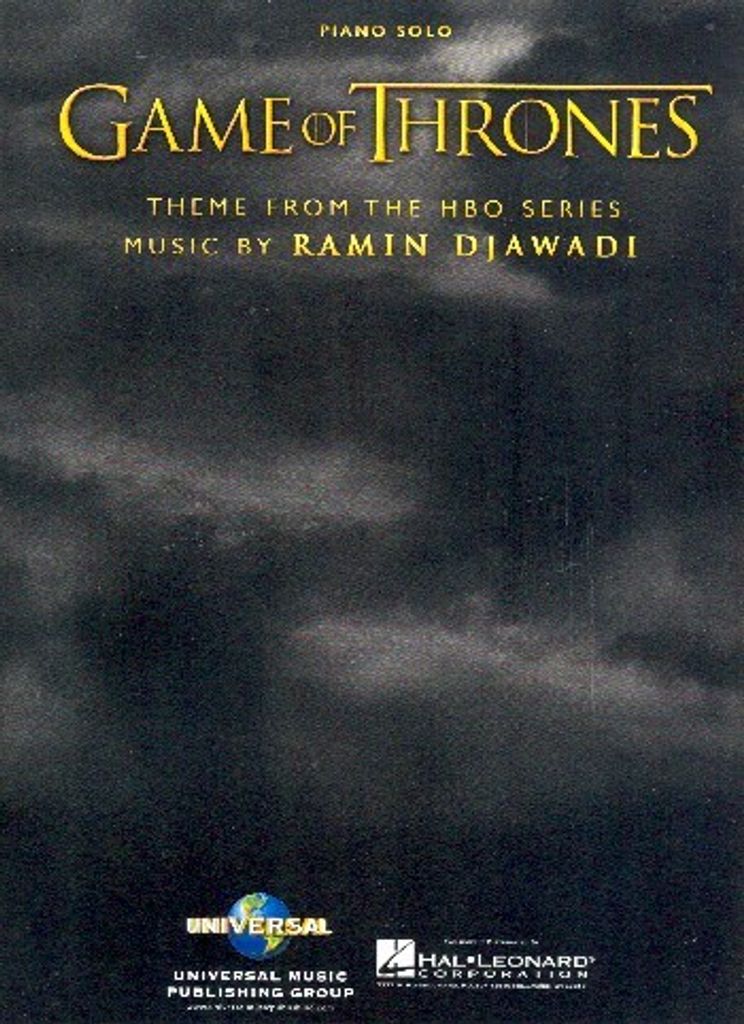 Game of Thrones (Main Theme): for piano solo