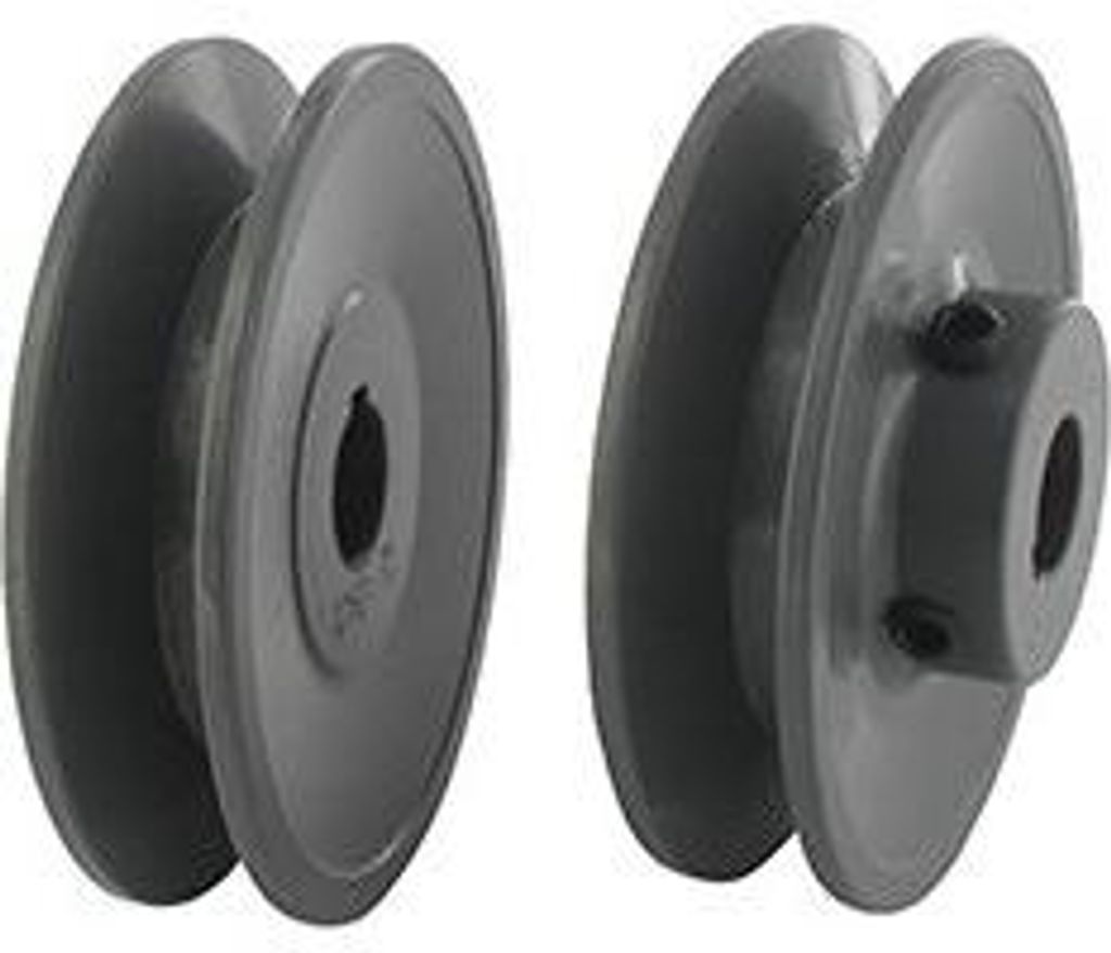 Anpassbare Umlenkrolle für Bunton mit Keilrinne (4,76 mm). Ersatzteil: Plo636.