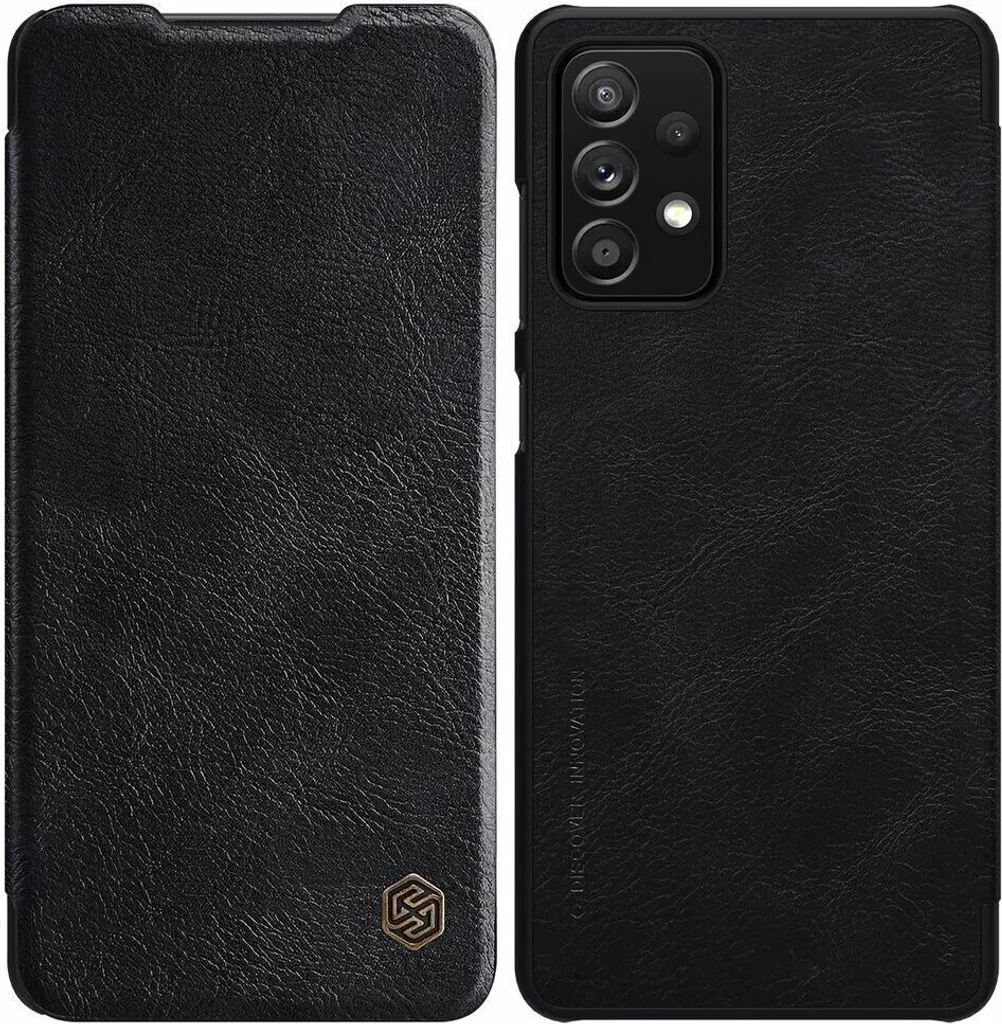 Nilkin Qin REAL LED flip flap cellulare custodia a libro compatibile con Samsung Galaxy A22 4G (A225F)