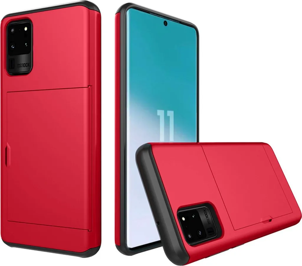 Cover Rossa Samsung S20 Ultra: Libera le tue Mani con lo Slot Carte
