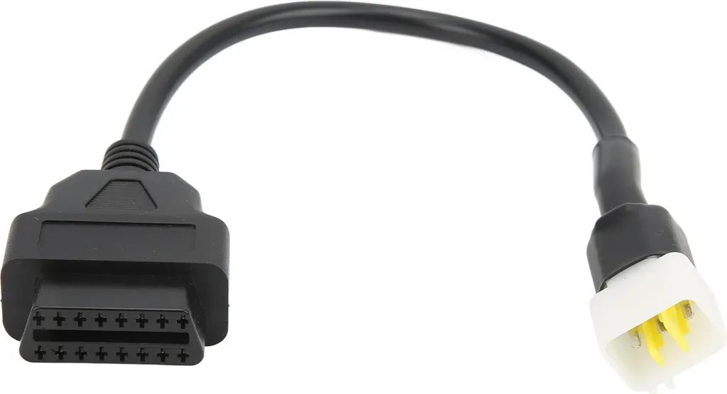 cavo connettore diagnostico a 6 pin -OBD- adattatore di ricambio per moto Delphi - 1