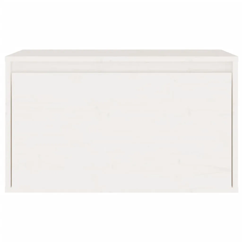 Offerta Armadio a Muro 60x30x35 Bianco - Legno Pino Massiccio Luxury - 5