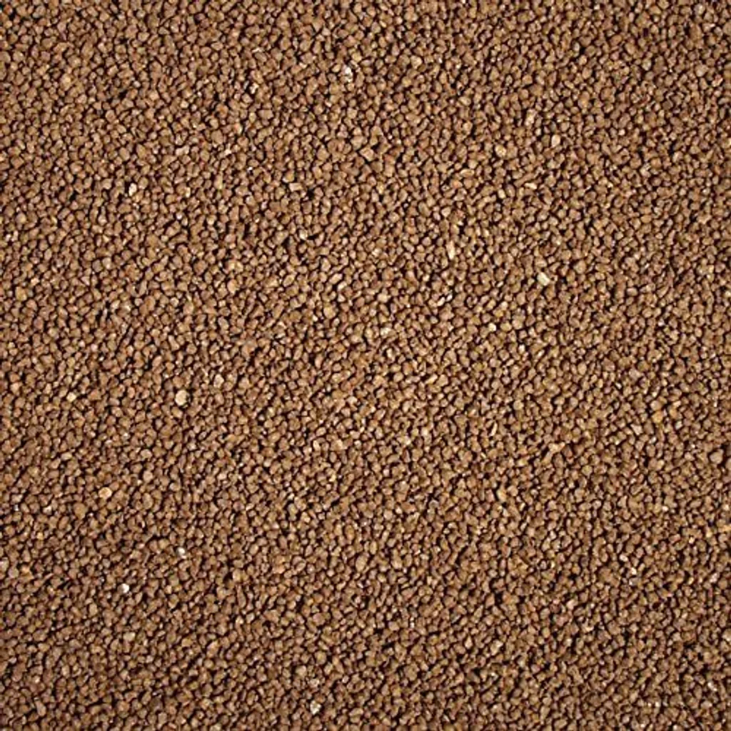 Quarzo Cristallino Rosso Bruno 1-2mm 10kg | Decorazione Giardino e Zen
