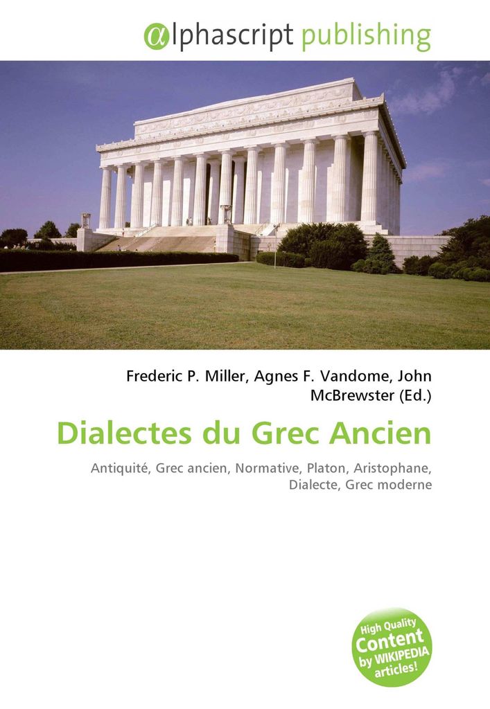 Dialectes du Grec Ancien