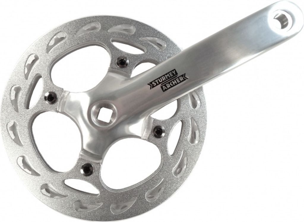 korby Sturmey-Archer FCS752 1x 44z 170mm srebrne z podwójną Zdjęcie produktu 