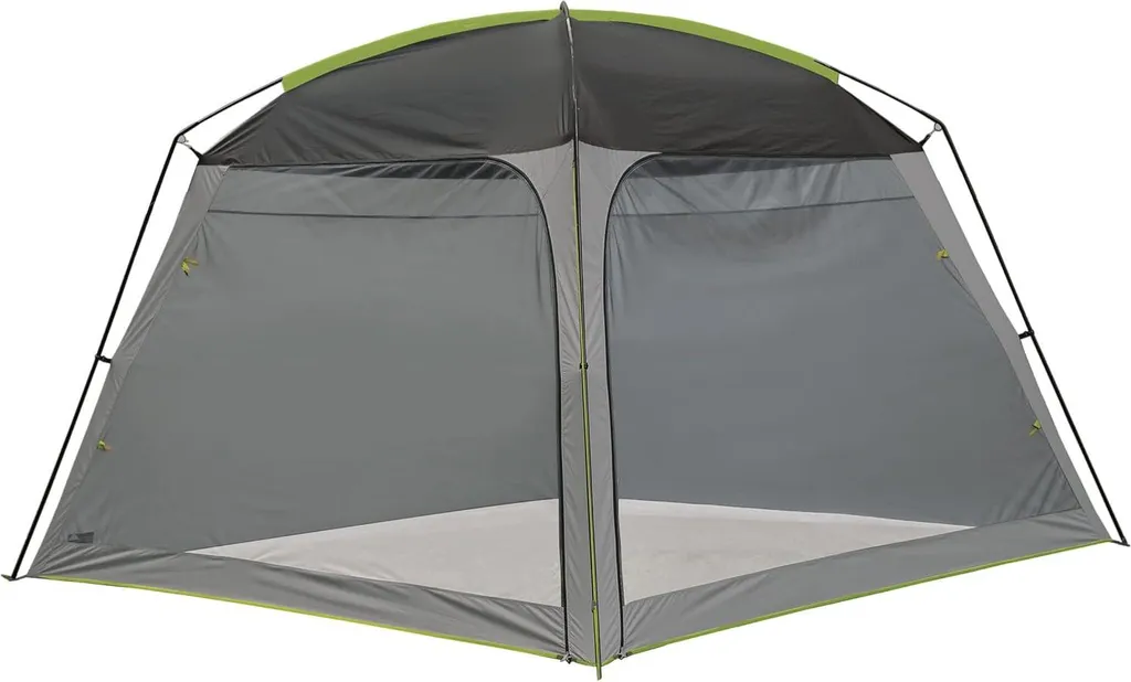 Pavillon 3x3m contre soleil et pluie - Abri robuste gris lime Uniseks
