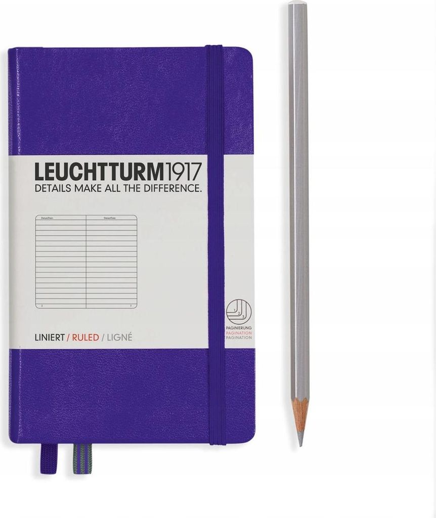 LEUCHTTURM1917 Notizbuch Notizen Pocket A6 Line
