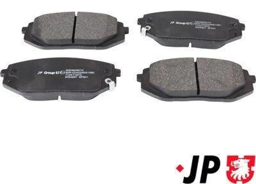 Kit plaquettes de frein avant pour entretien Hyundai Tucson NX4 2021