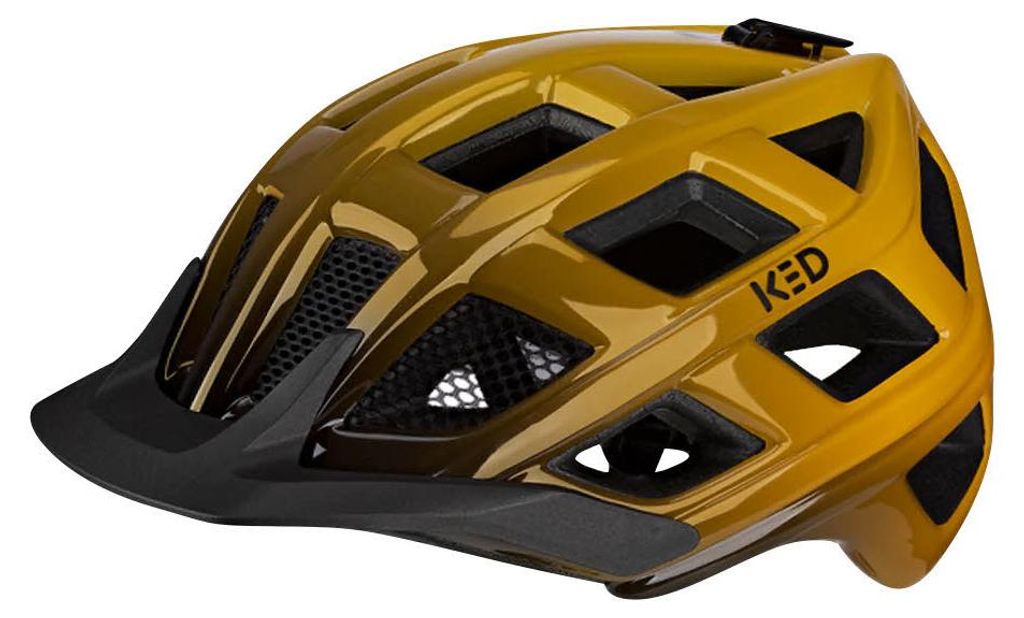 KED Crom MTB Unisex Fahrradhelm Mountainbikehelm gelb 55-61 Produktbild 