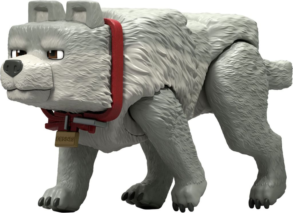 Una figura d'azione del film Minecraft, Dennis il Lupo, 10 Immagine del prodotto 