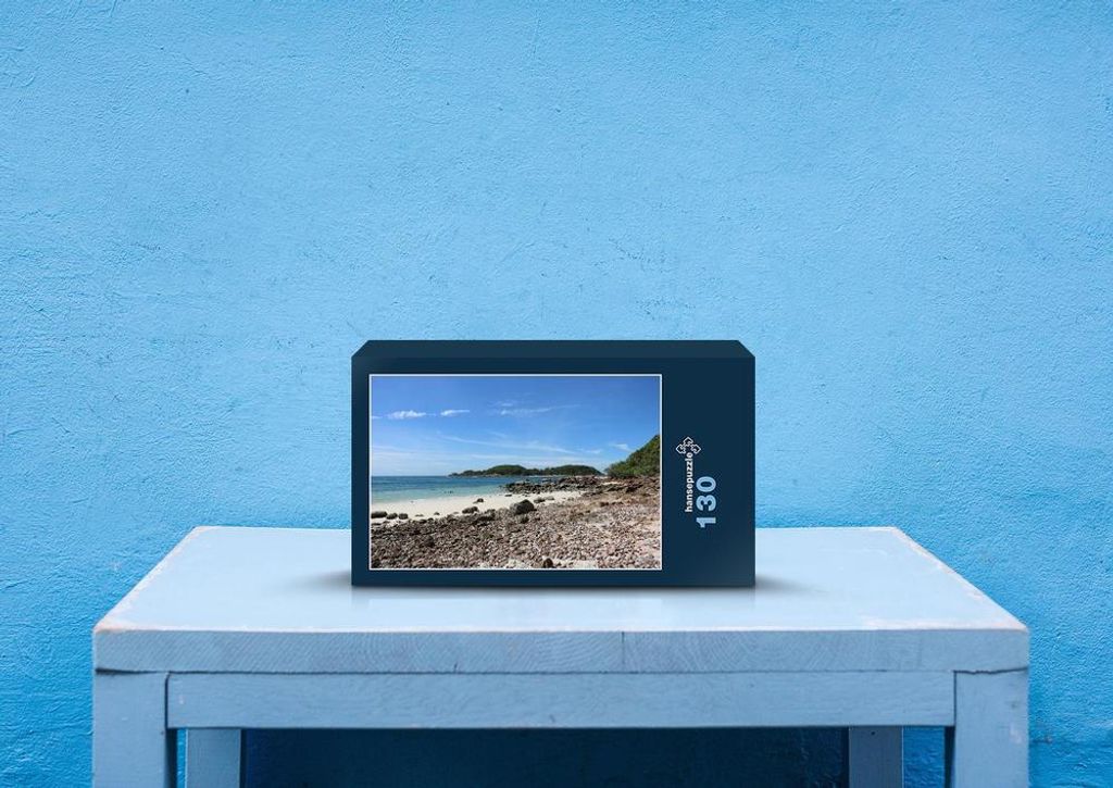 hansepuzzle 30976 - Thailand Puzzle, 130 Teile, Reisen, 28,7 x 20,0cm mit hochwertiger Aufbewahrung, Kartonbox und wiederverschließbarem Beutel