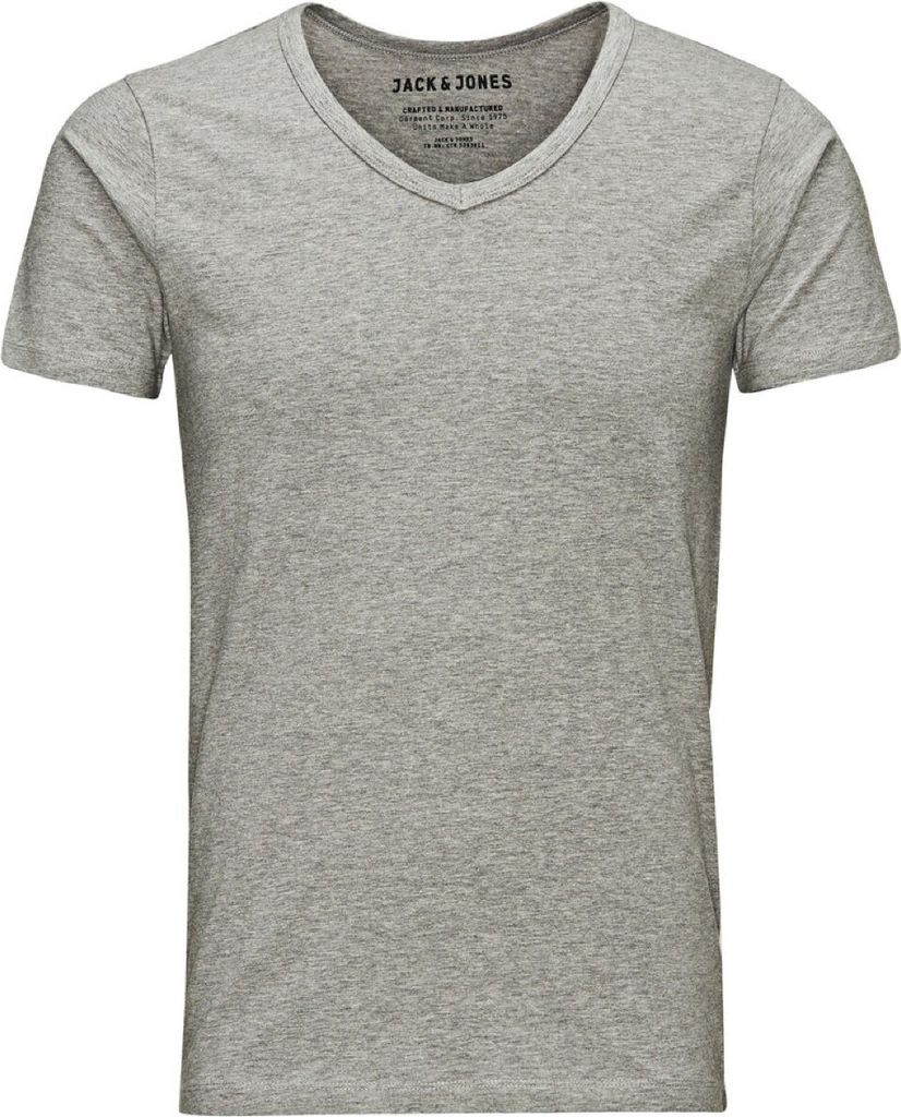 Jack & Jones Herren T-Shirt Basic V-Ausschnitt 12059219, Produktbild 