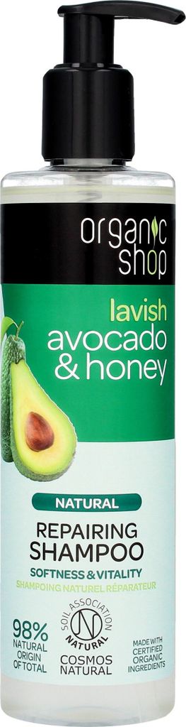 Organic Shop Avocado & Honey Shampoo