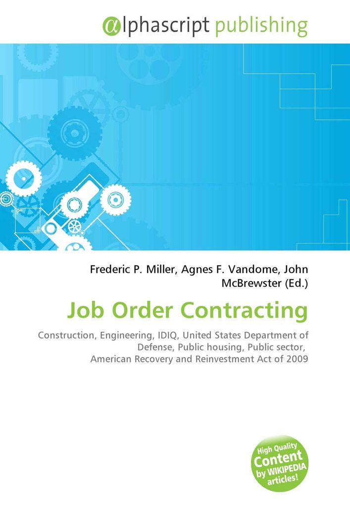 Job Order Contracting