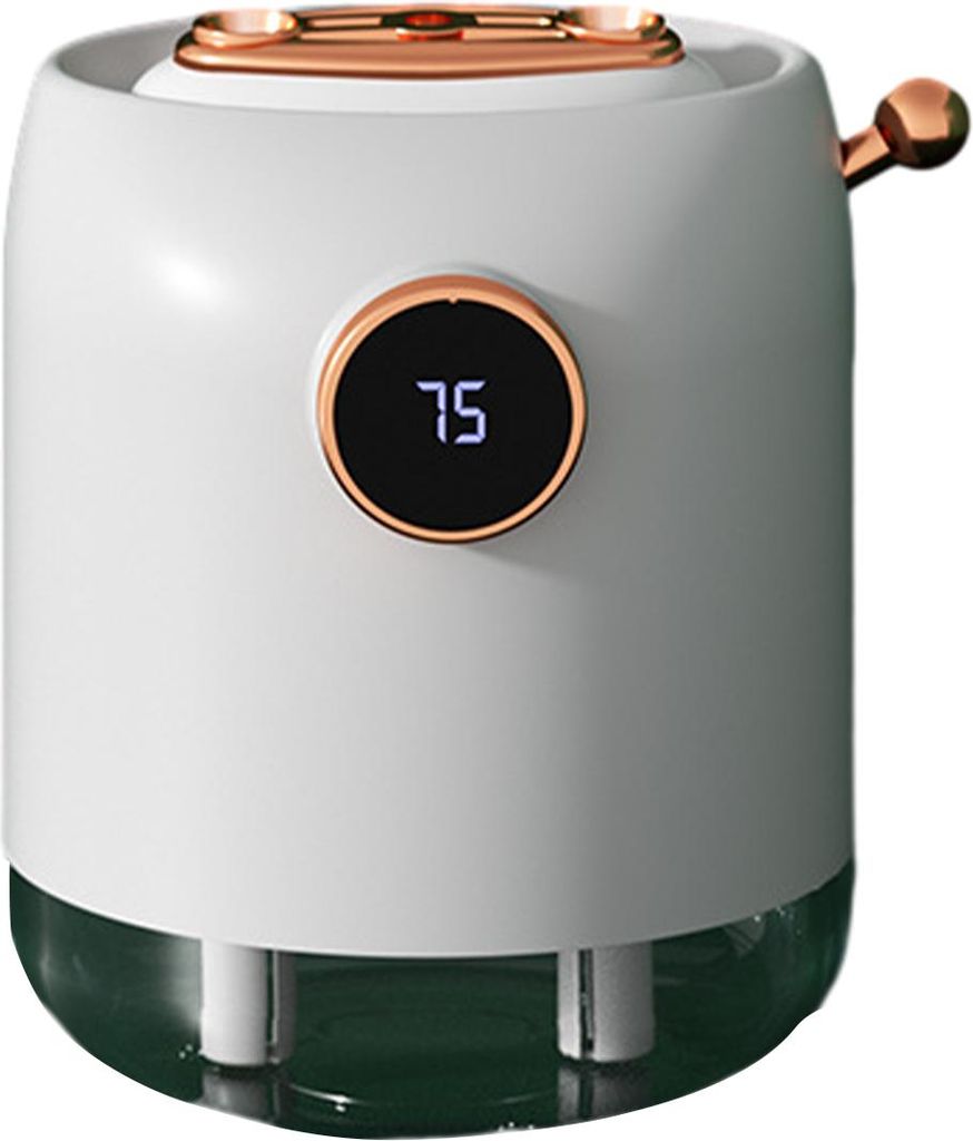 Luftbefeuchter fürs Schlafzimmer, 500-ml-Ultraschall-Kaltnebel-Luftbefeuchter für Zuhause, Kinderzimmer und Pflanzen, leiser Luftbefeuchter mit T...