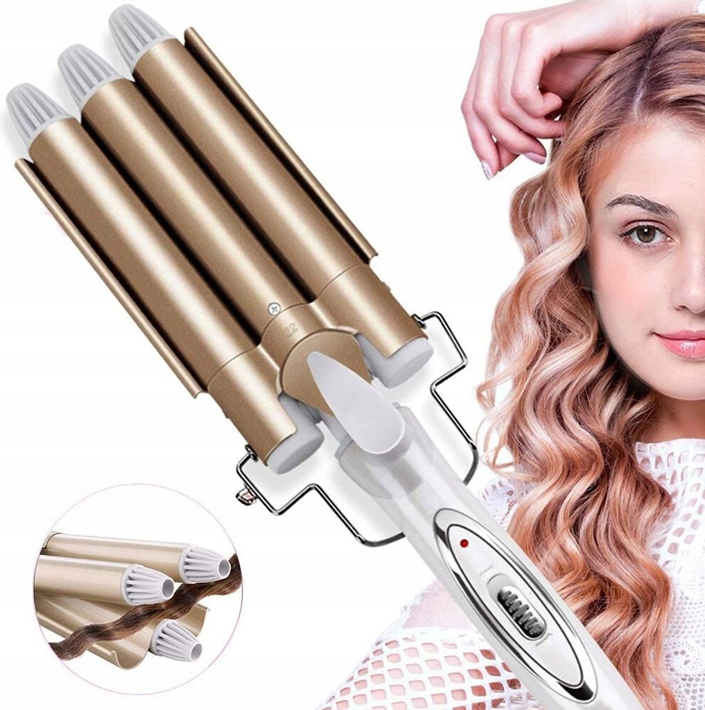 Multifunktions-Welleneisen Lockenstab Kemei Curls