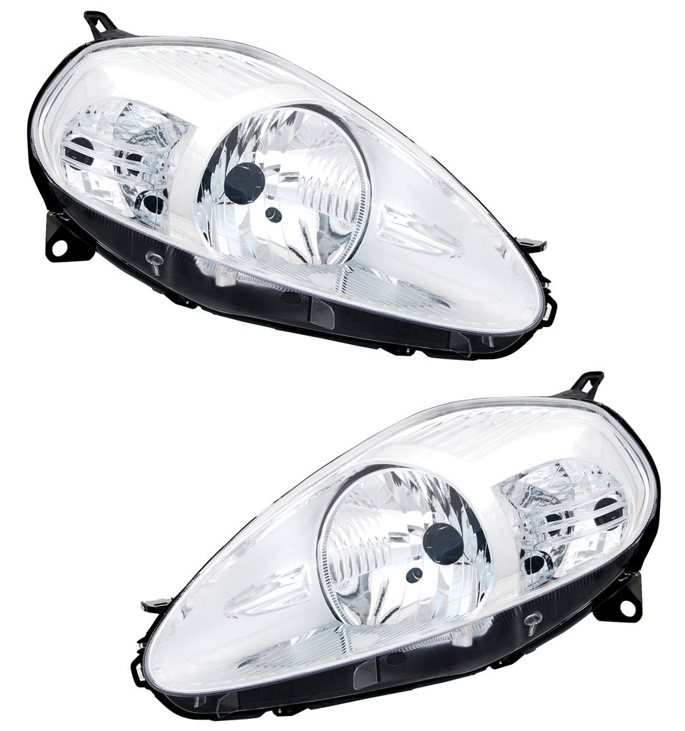 TYC Scheinwerfer Set für Fiat Grande Punto 199 ab 2008- Facelift Halogen LWR