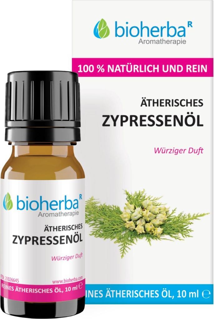 Bioherba Ätherisches reines Zypressenöl 10 ml Produktbild 