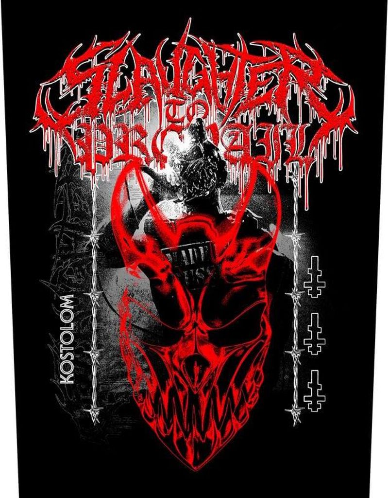 Slaughter To Prevail Backpatch Demolisher schwarz Standard