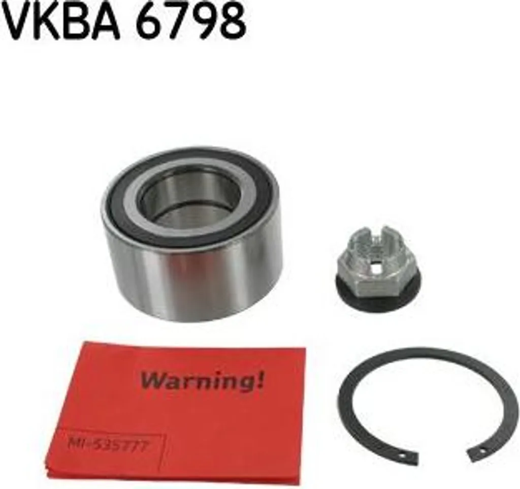 Roulement de Roue Haute Précision SKF VKBA6798 OE 402107314R Renforcé