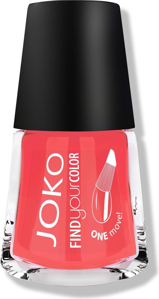 Joko Nagellack Paradise Coral Matte, 10ml – Intensive Farbbrillanz